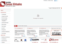 Tablet Screenshot of cursosiladiba.com